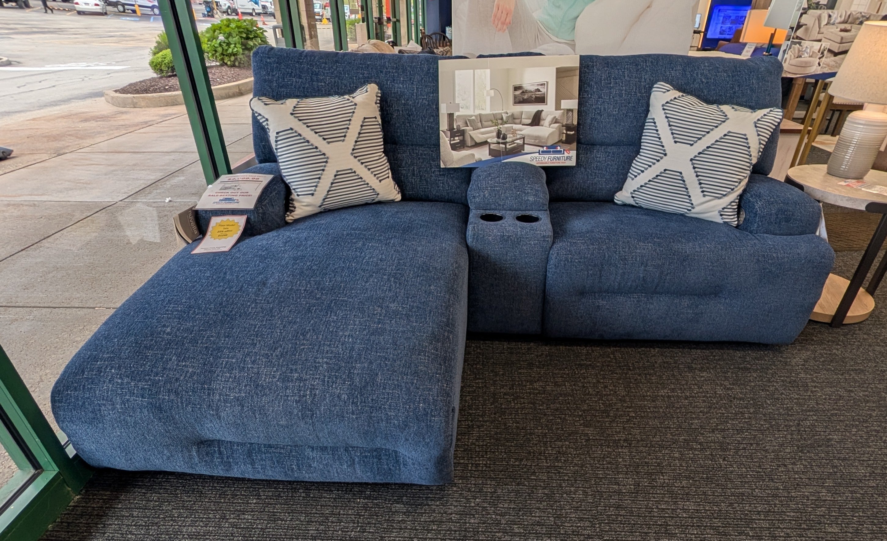 3-Piece power reclining sectional