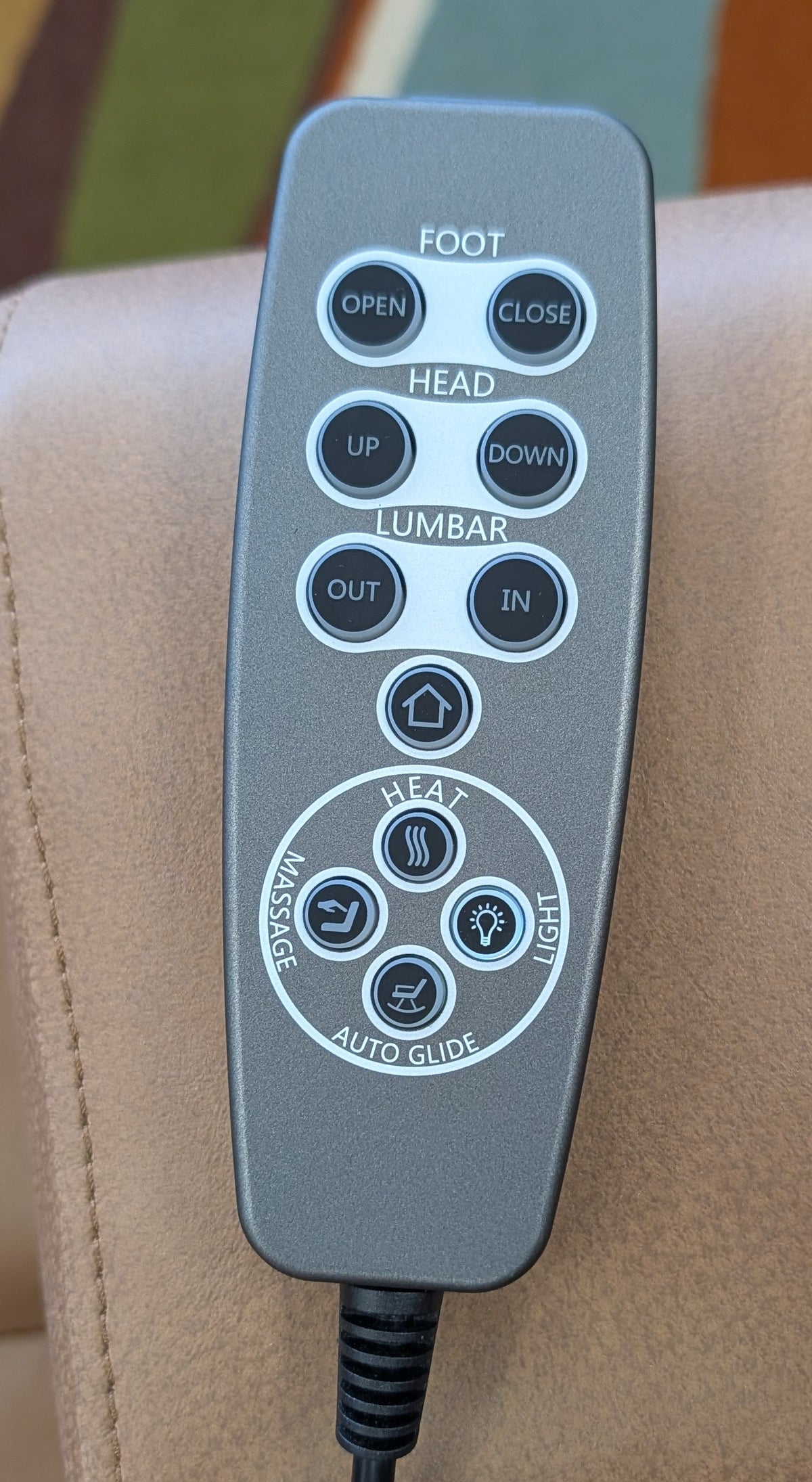 Glider Power Recliner w/Audio