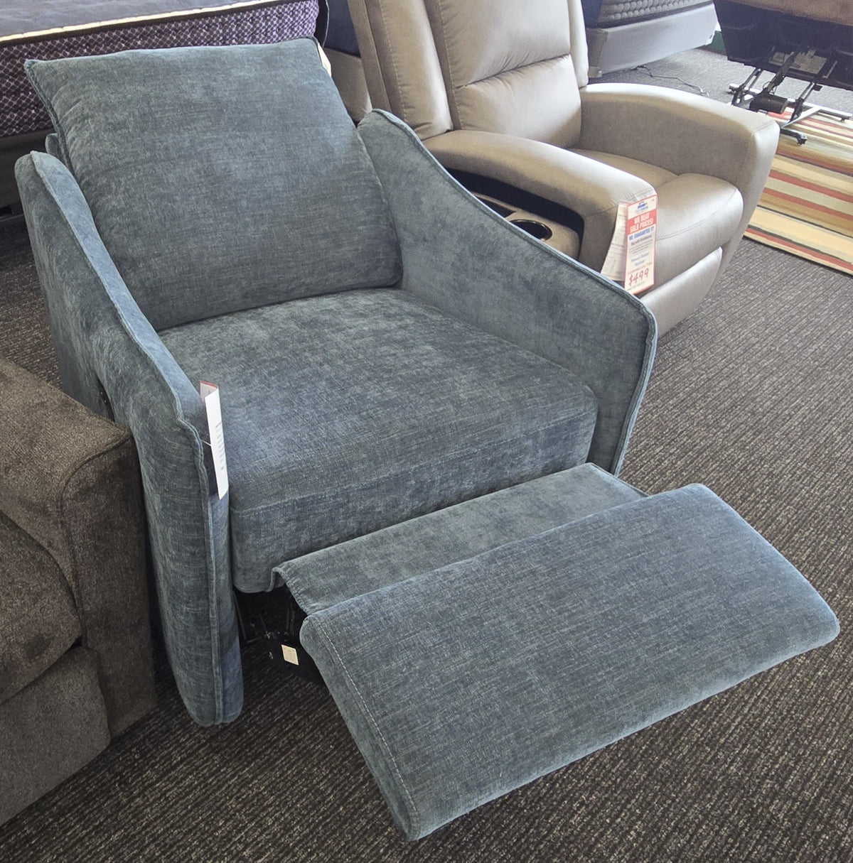 McBurg Swivel Power Recliner